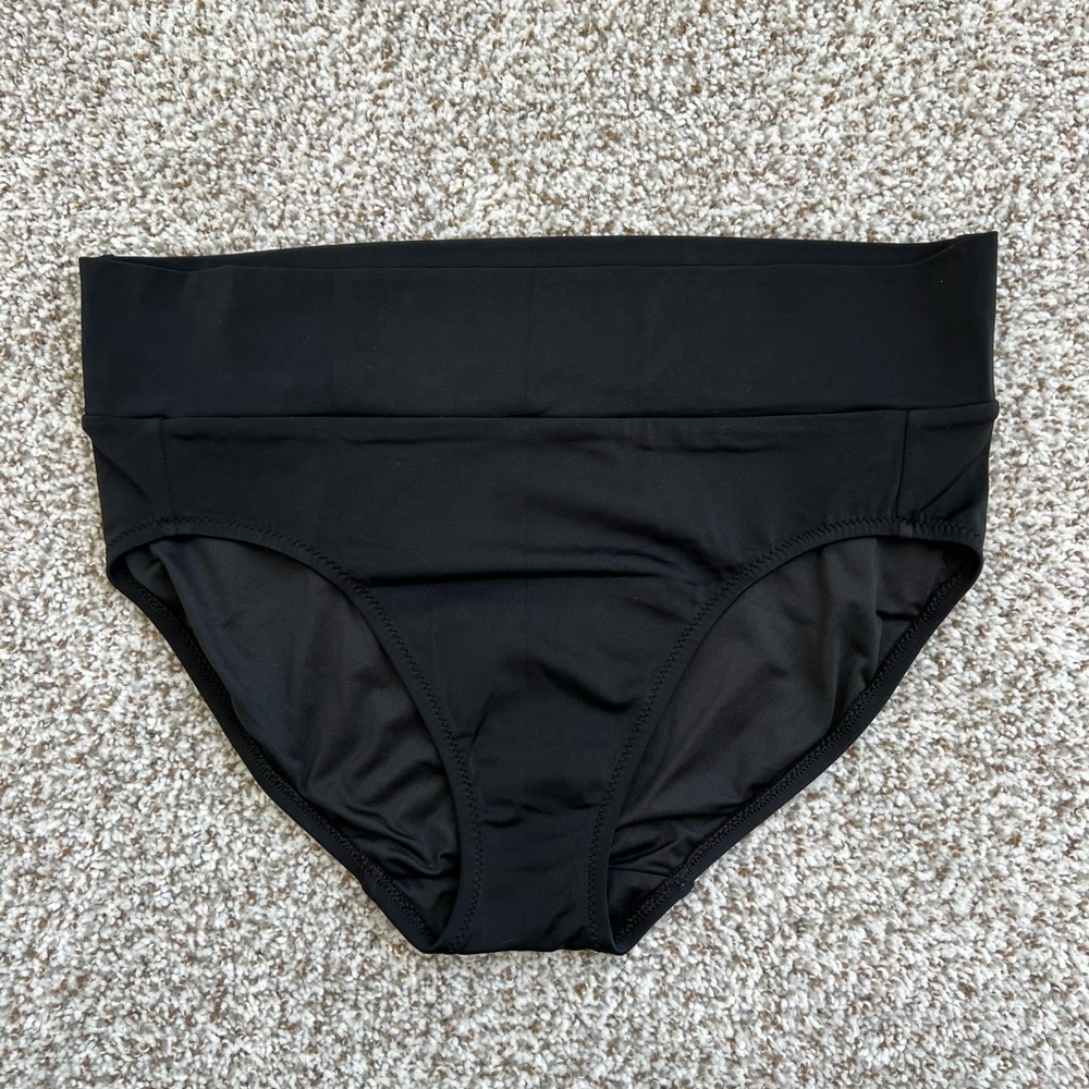 Black Soma Bikini Bottoms, Worn Once and Washed Immediately